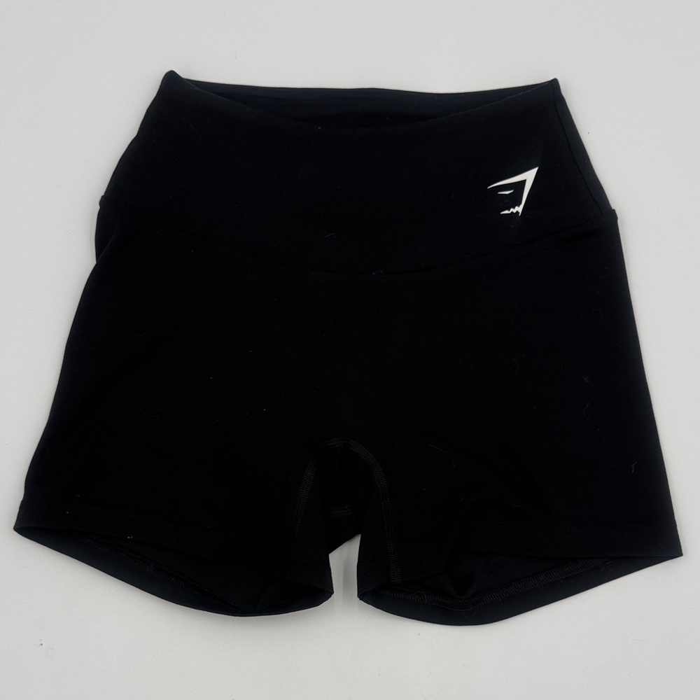 Black Gymshark Women's Athletic Shorts